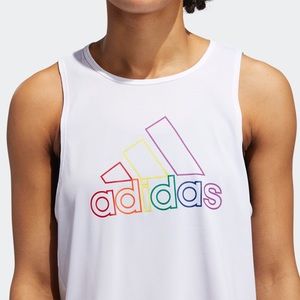 Adidas pride running tank